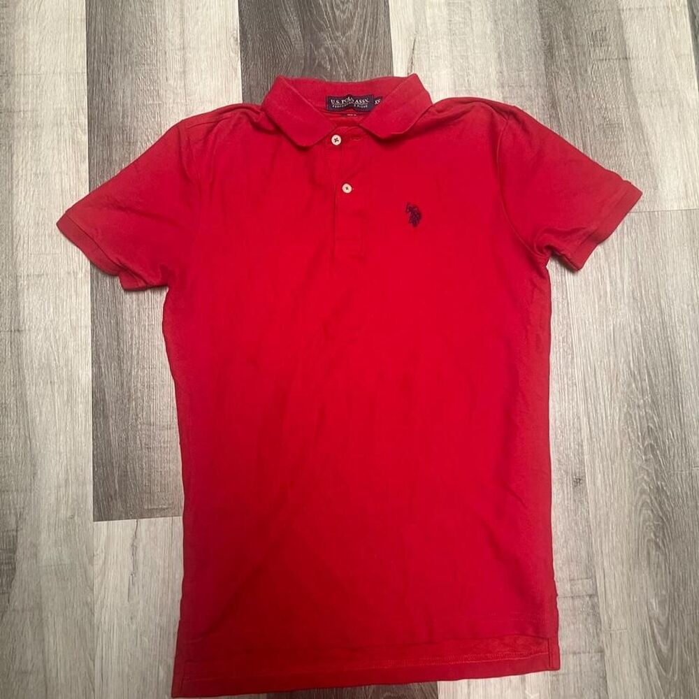 Polo-ralph-lauren Men's Red Polo-shirts